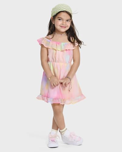 The Children's Place,Baby-Girls,and Toddler Sleeveless Dressy Dresses,Cameo Rainbow,5 Years3