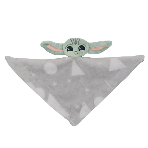 Image of Lambs & Ivy Star Wars Baby Yoda /The Child Swaddle Blanket & Lovey Gift Set