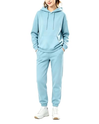 ACEFAST INC Girls Boys Tracksuit Pullover Hoodie Jogging Pants Set 2 Pieces Sweatsuit for Kids Fashion Sweatshirt Set