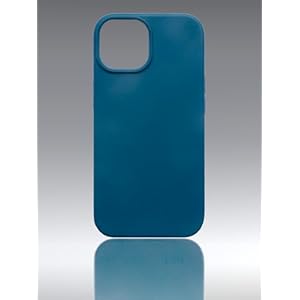 LOAM & LORE Biodegradable Phone Case for iPhone 15, Plastic Free Eco Friendly Phone Case, Plant Based Compostable iPhone 15, Premium Zero-Waste Phone Cover (Blue)