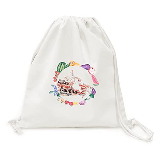 Sac en tissu pliable Canada un cadeau souvenir utile pour faire les courses