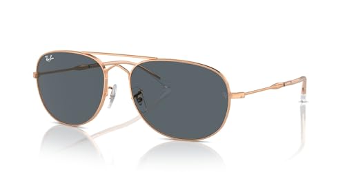 Ray-Ban RB3735 Bain Bridge Sunglasses, Rose Gold/Blue, 60 mm - image 8
