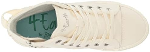 Blowfish Malibu Women's, Forever Lug Sole Sneaker , White, 7.5M | Image 4