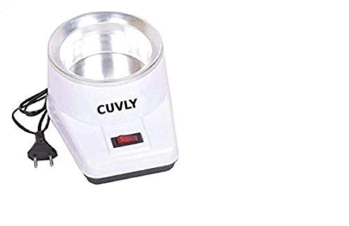 Image of Waxing Kit Wax Machine Wax Heater Machine, 600 gram Hot Wax Cream, 70 pieces Wax Strips and Knife, Hair removal Waxing Kit, Wax Kit for women and men, Wax Heater Combo (White Chocolate Wax)