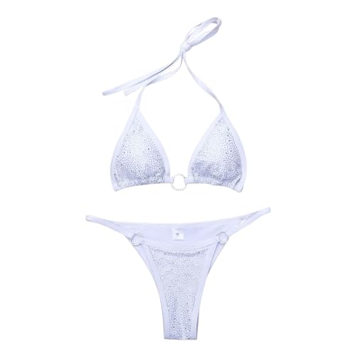 Bikini bandeau pour femme avec push up sublimant pour un maillot de bain brésilien élégant