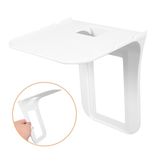 Gogogmee 壁掛けパンチ不要ソケットラック 製充電置物棚 ケーブル収納対応 多機能アウトレット収納ラック 小物整理に リビング 寝室 キッチ