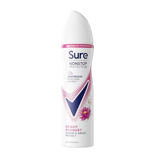 Sure Anti-Perspirant Deodorant Aerosol Bright Bouquet Nonstop Protection 150 ml