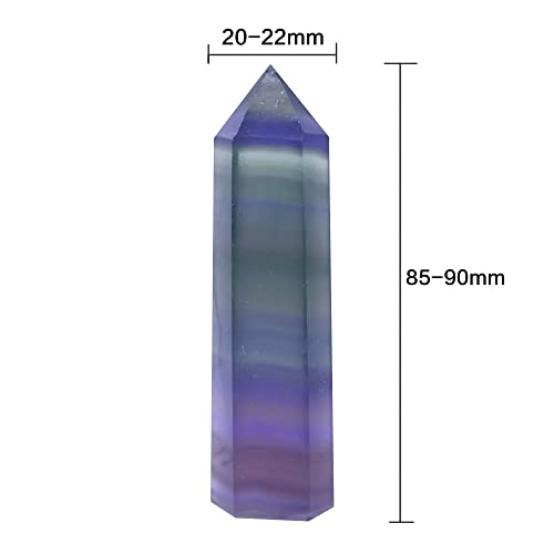 Piedra energética Youther de fluorita natural para renovar el ambiente y liberar tensiones 3