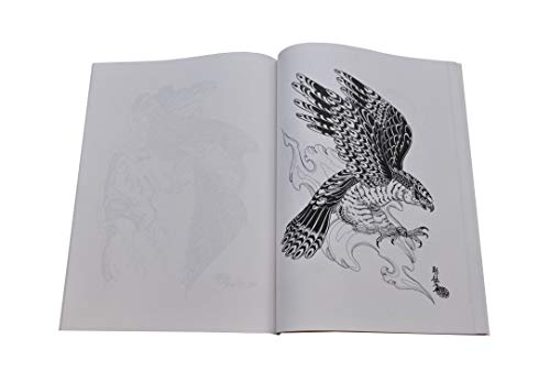 Tigers Hawks Snakes Tattoo Flash Book Horimouja Japanese Style