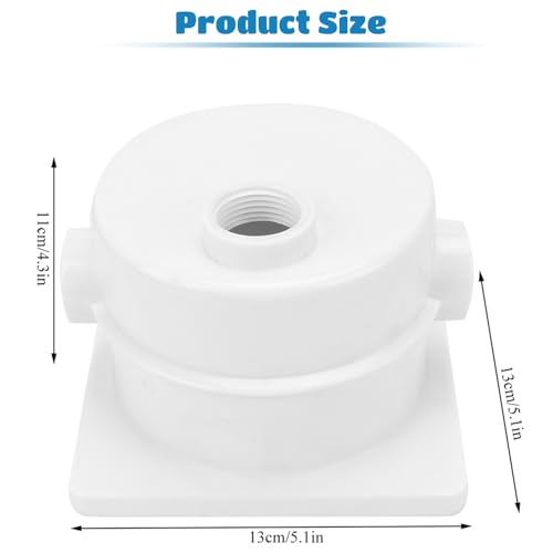 Schwimmbadanschlusskasten, Schwimmbadzubehör Unterwasser-Lichtverteilerkasten Splash Box Junction Box Replacement