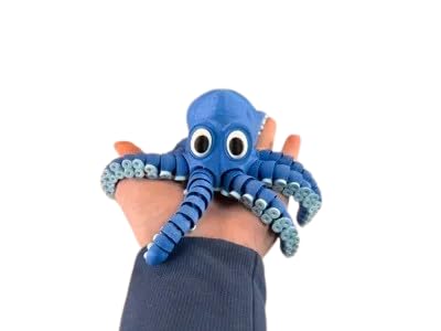 Beoals Plush Octopus Finger Toy,Multicolor,Figure Toy, Puzzle-image-2