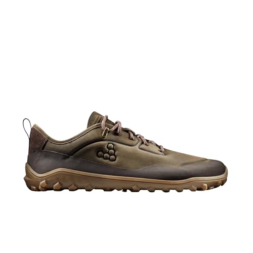 Image of Vivobarefoot Men's Tracker Leather All Terrain Low Hiking Shoe