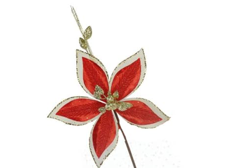 LINEA SHINE FIORE NAT ROSSO 38cm 08859