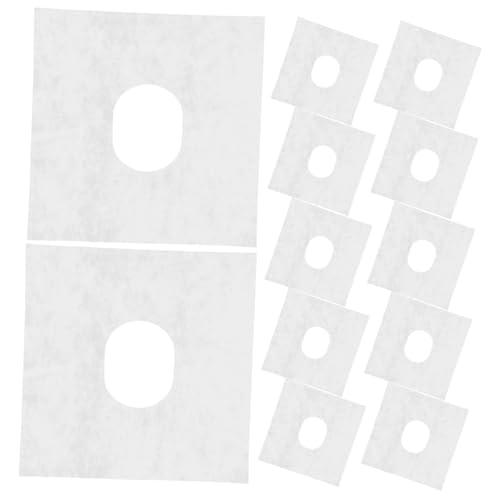 WOFASHPURET Soft Non-woven Massage Covers Disposable Face Rest Sheets for Massage Tables Headrests