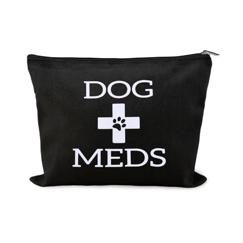 Small Dog Traveling Medicine Bag Dog Med Pouch for Supplies