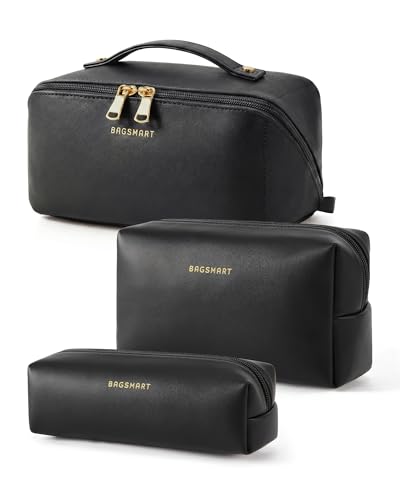 BAGSMART Makeup Bag Travel Set Cosmetic Bag