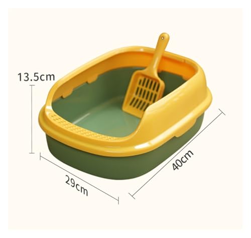 Bandeja sanitara para gato alta y desmontable azul miniatura 2