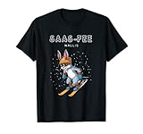 Ski Saas Fee Wallis Hase T-Shirts Pullover