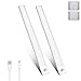 K-Bright Luces LED con Sensor Movimiento,50CM, luz nocturna recargable por USB Plata luz con sensor LED para armario, armario, dormitorio,2PCS