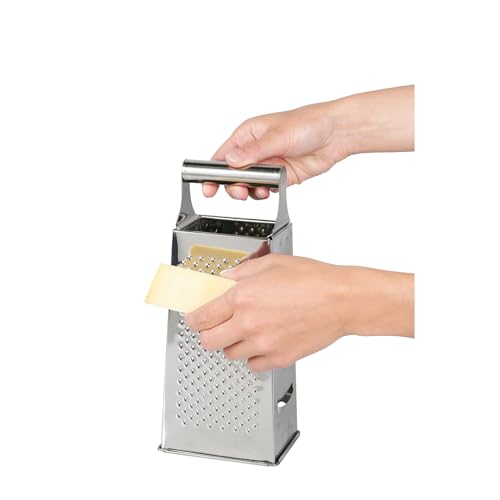 Rallador de queso de acero inoxidable 4 caras Equinox 24 cm miniatura 3