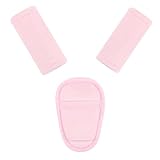 SWESEN Baby Car Seat Strap Covers, 3 Piece Soft Car Seat Strap Shoulder Pads for Baby Girls Boys, Double-Sided...