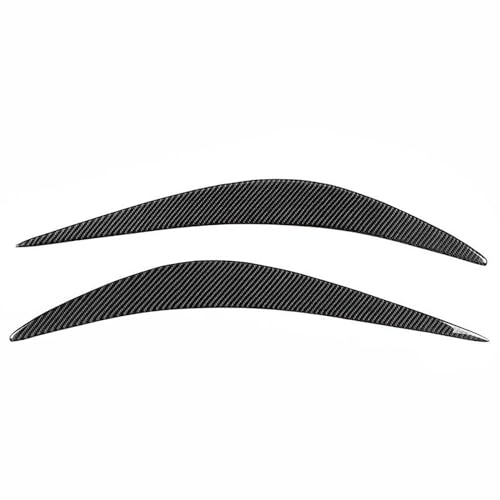 Sourcils de phares Infiniti Q50 look carbone texture relief avant