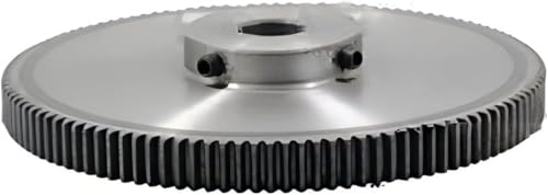 Image of Transmission Angle 1pcs 1 Module 100 Teeth Spur Gear Convex Gear 8mm 10mm 12mm 14mm 15mm Inner Hole 45 Steel Gear Driver Shaft (Color : 12mm bore, Size : 100 Teeth)