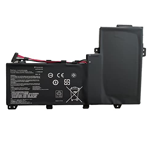 New  Replacement Laptop Battery for ASUS ZenBook Flip Q524U Q534U Q534UX UX560UQ UX560UX UX560UX-1C Series (15.2V 52Wh) - aowe C41N1533