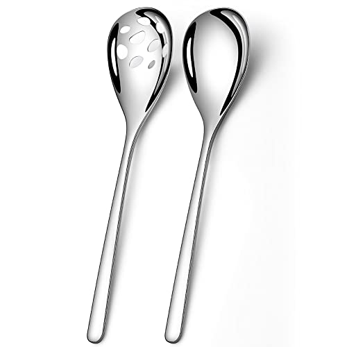 Stainless Steel Serving Spoons Set (2-Piece)