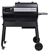 Brisk It Origin-580 Wood Pellet Grill Smoker Grill, WiFi Smart Grill with PID Controller, Pellet ...