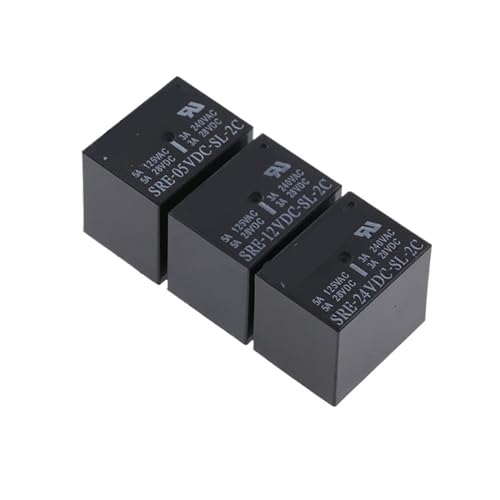 Relais de puissance SRE-12VDC-SL-2C 12V 3A commutation double contact stable
