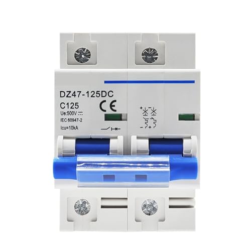Disjoncteur CC 500V 125A bipolaire pour protection de circuit solaire photovoltaïque - 2
