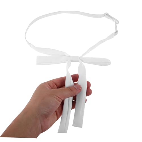 2PCS Japanese Style Bow Tie for Women Adjustable Lightweight Ribbon Necktie Versatile Matte Finish for School Uniforms Casual Wear Seasons4