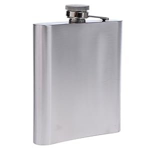 MagiDeal 1 St. RVS Heupfles Zakfles Met Schroefdop – Zilver – 500 ml