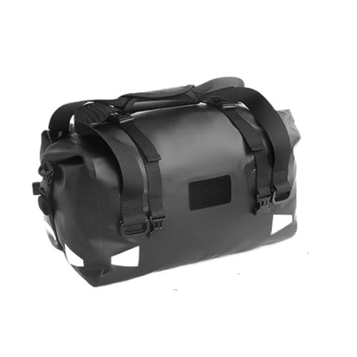Sacoche selle moto étanche avec valve d'air pour voyage et outillage