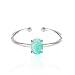 MUSTHAVE 14K Rose Gold Plated Opal Ring, White/Green/Pink Opal Ring, Adjustable Size