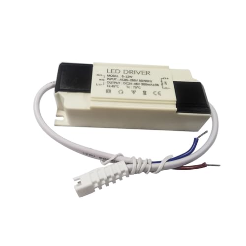 Pilote LED 8-12W 300mA grand circuit externe pour plafonnier
