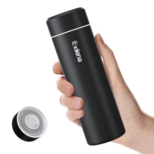 Opiniones y reviews de Botellas de agua pequeñas disponible en línea. 46 Exllena - Botella de agua aislada pequeña de 12 onzas/350 ml, mini botella de agua aislada para bebidas calientes y frías, botella de agua pequeña perfecta para viajes,...