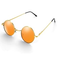 Gold Frame Orange Film