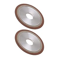 CNBTR Schleifscheibe, 125 mm Außendurchmesser, 150#, 2 Stück