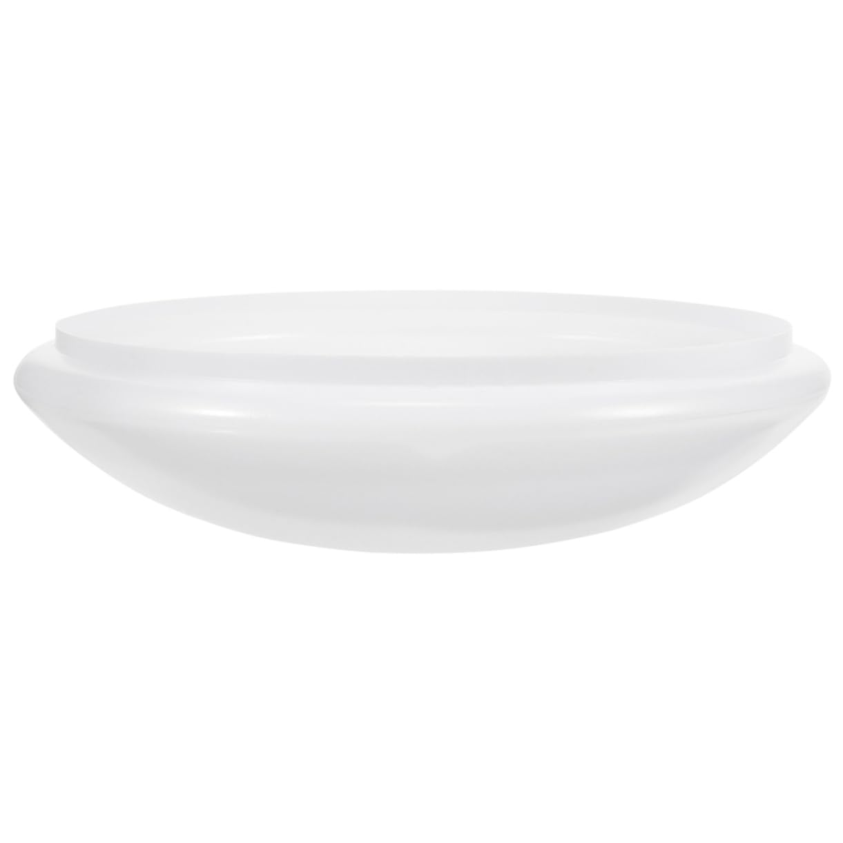 Outanaya White Dome Ceiling Light Cover Made of Sturdy Plastic Easy to Install Light Covers for Ceiling for Kitchens and Bedrooms