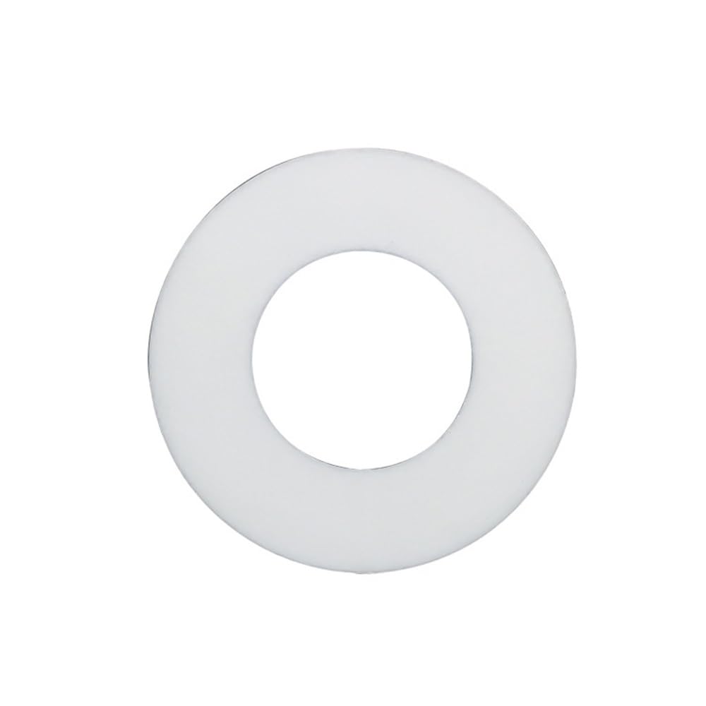 lavadora plana de silicona, Juntas planas de goma silicona, arandela sellado for grifo plomería, junta tórica M2 a M12, 10 Uds(12x50x3mm)