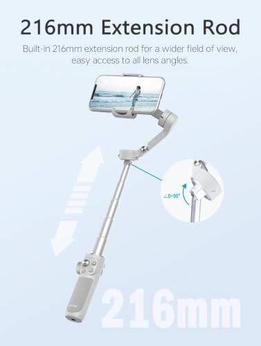 Cardán de 3 ejes FeiyuTech Vimble 4 estabilizador para smartphone con barra extensible 3