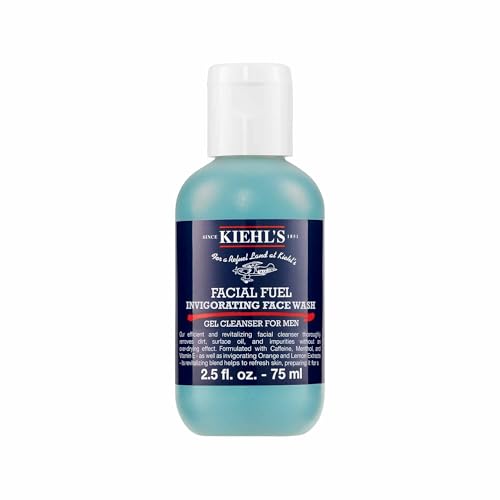 Kiehl's Facial Fuel Energizing Face Wash - Small Size Bottle 2.5oz (75ml)