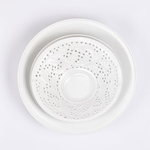 Image of BENE Keith Stainless Steel Indoor Modern Wall Light, E-27 Base Wall Lamp for Home Decor - Living Room, Bedroom, Dining, Hallway, Staircase, 36 cm (White, Pack of 1)