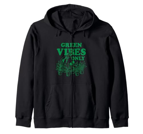 Mickey & Goofy Green Vibes Only veste sweat à capuche avec fermeture zippée fluide