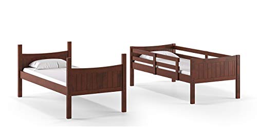 Image of Urban Ladder Corfu Bunk Bed (Finish : Dark Walnut)