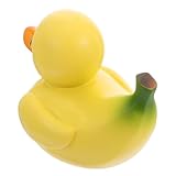 Design compact : cette petite statuette de canard en résine est idéale pour les petits espaces et s'intègre parfaitement à la décoration de votre tableau de bord ou de votre bureau. collection de figurines d'animaux en résine. petite statuette de canard en résine