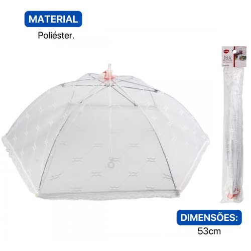 Rede Tela Mosquiteira Proteger Alimentos Grande