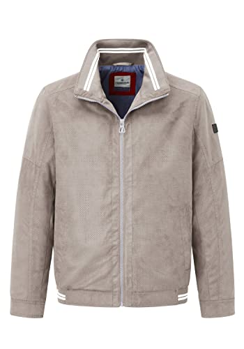 Blouson Tim microvelours rigide veste homme coupe droite 56cm